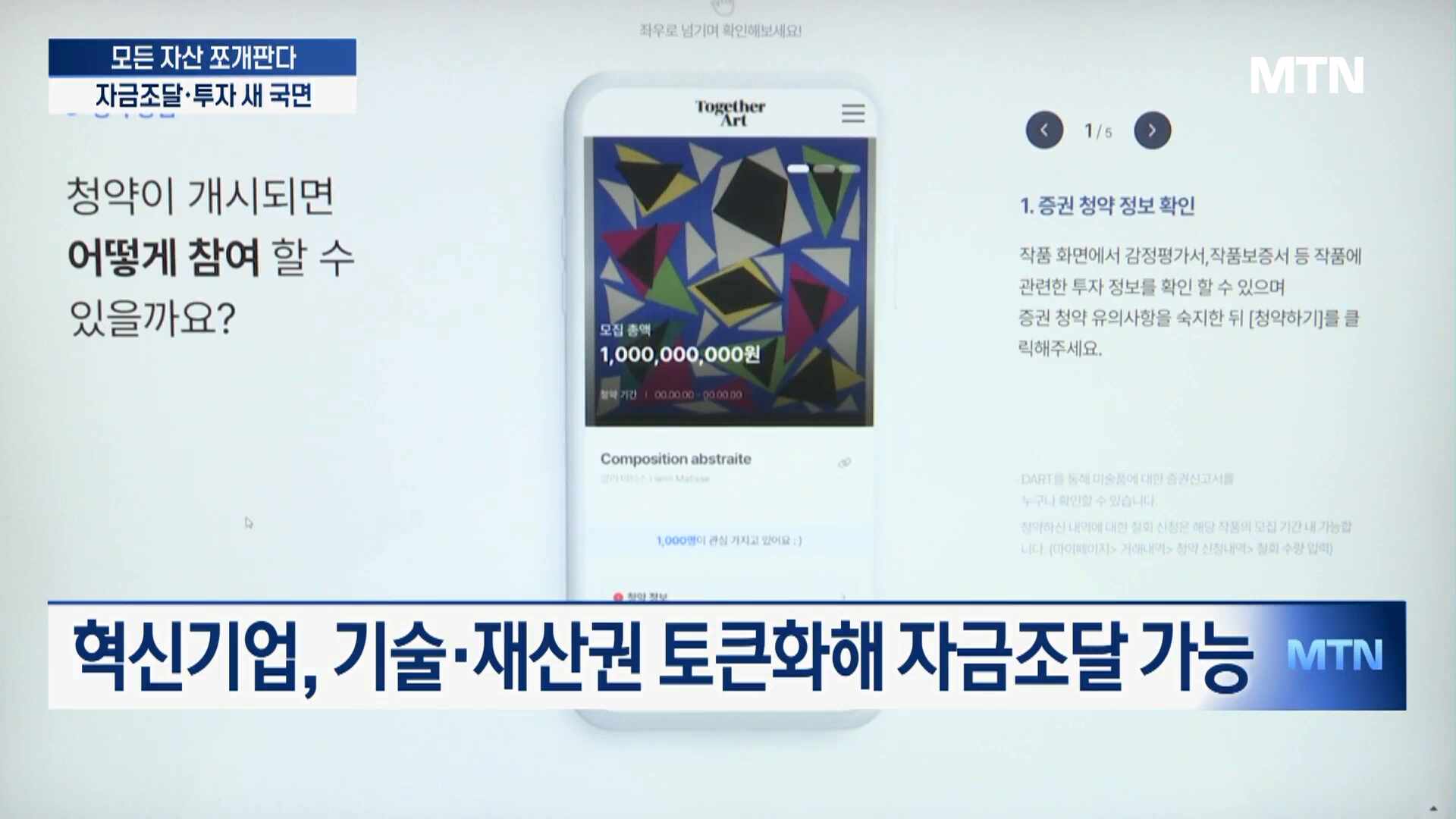 부동산·재산권 쪼개판다…자금조달·투자 새 국면 [STO 리부트①] | MTN 영상 뉴스