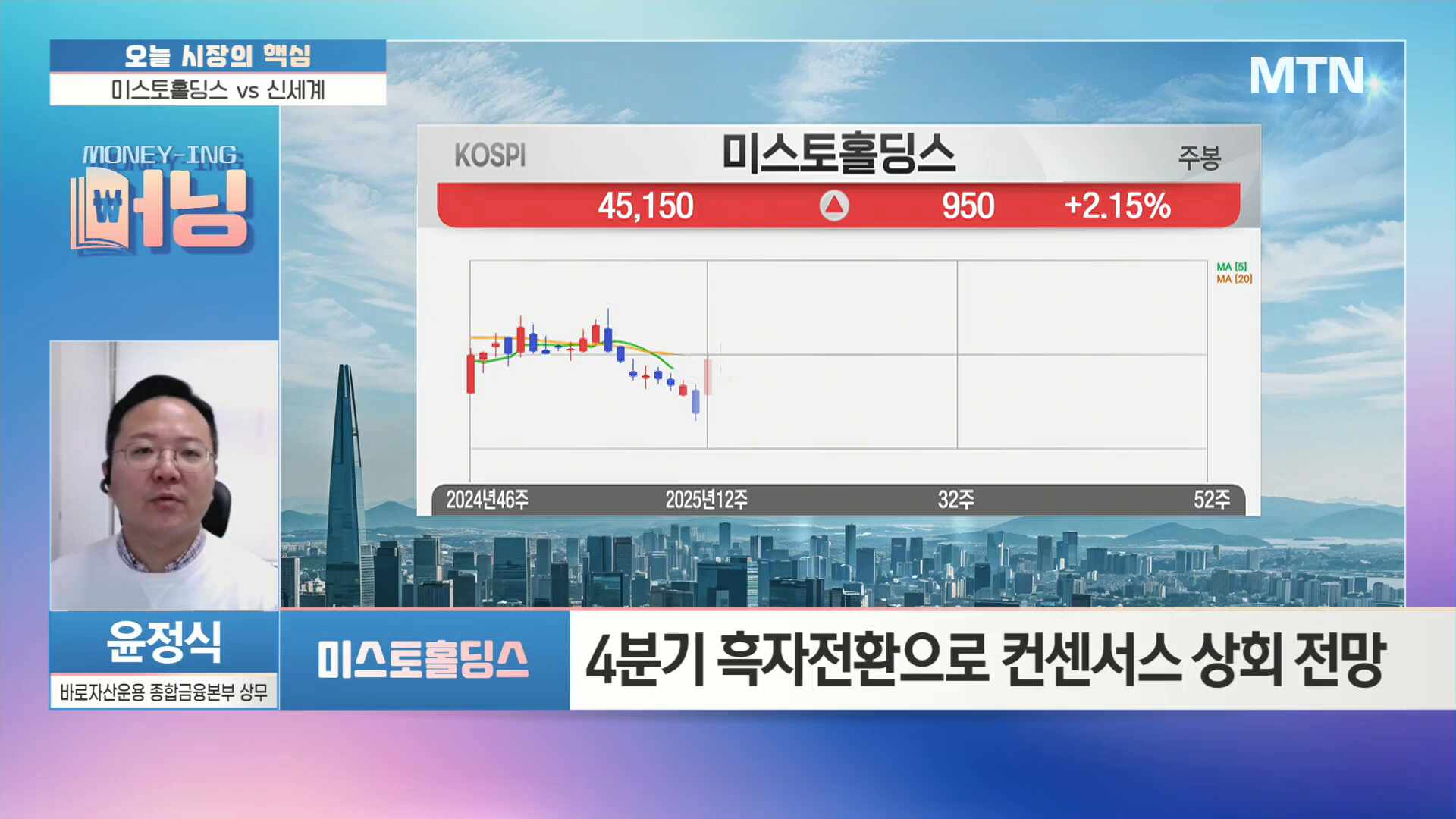 [머닝(Money-Ing)] 4분기 본격 반등... 빠른 회복 탄력 '신세계', 베팅의 ... - 뉴스 썸네일 이미지